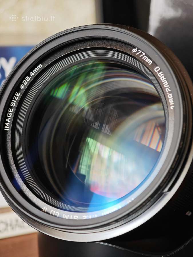 Viltrox 75mm f1.2 pro Fx - nuotraukos Nr. 3