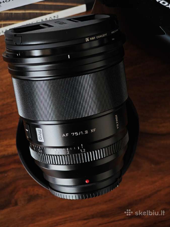 Viltrox 75mm f1.2 pro Fx - nuotraukos Nr. 4