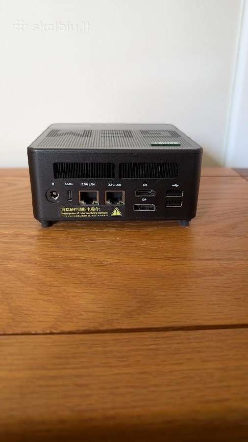 Aoostar Gem12+ 8845hs Mini Pc 32 GB RAM 1 TB SSD - nuotraukos Nr. 3