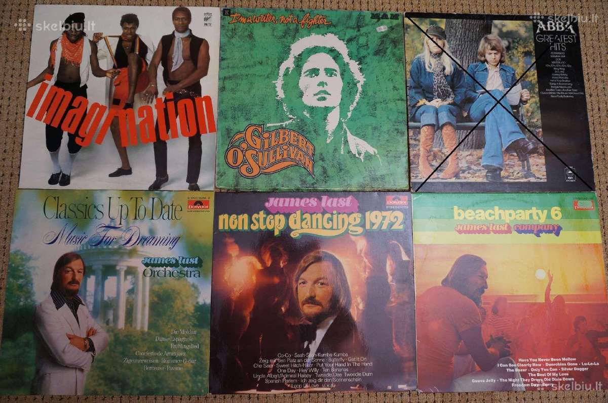 Vinilinės plokštelės - nuotraukos Nr. 9