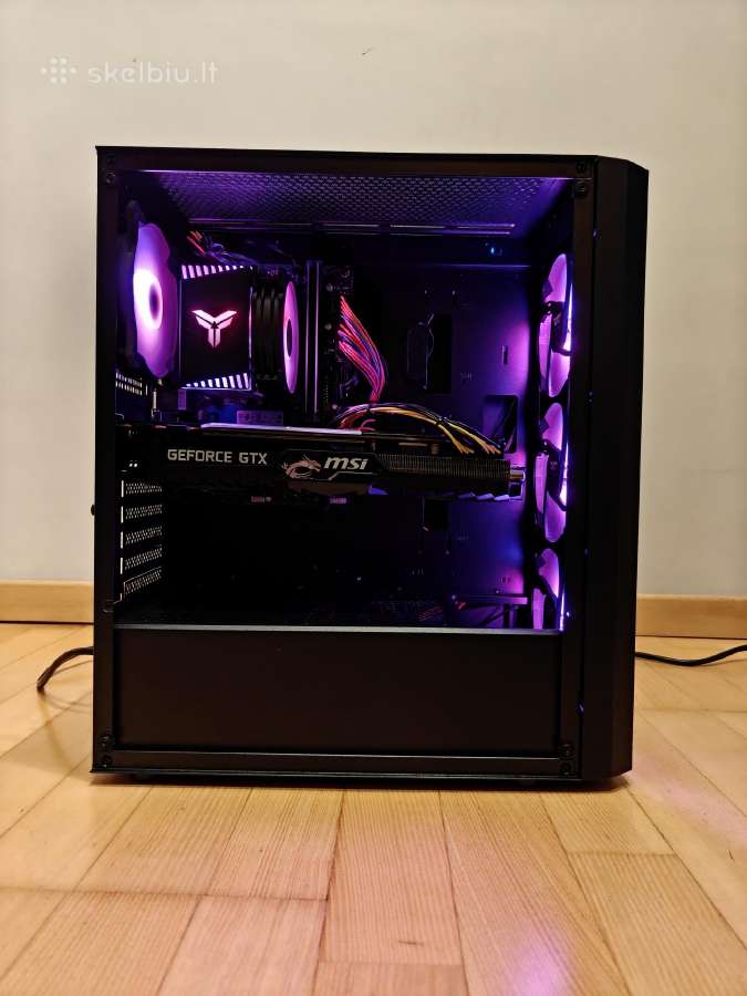 Nvidia 1080ti 11gb Intel i5-10400, m.2 nvme 512 GB - nuotraukos Nr. 4