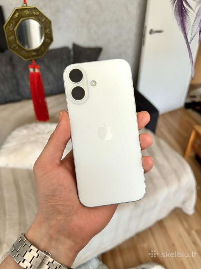 iPhone 16 White - nuotraukos Nr. 2