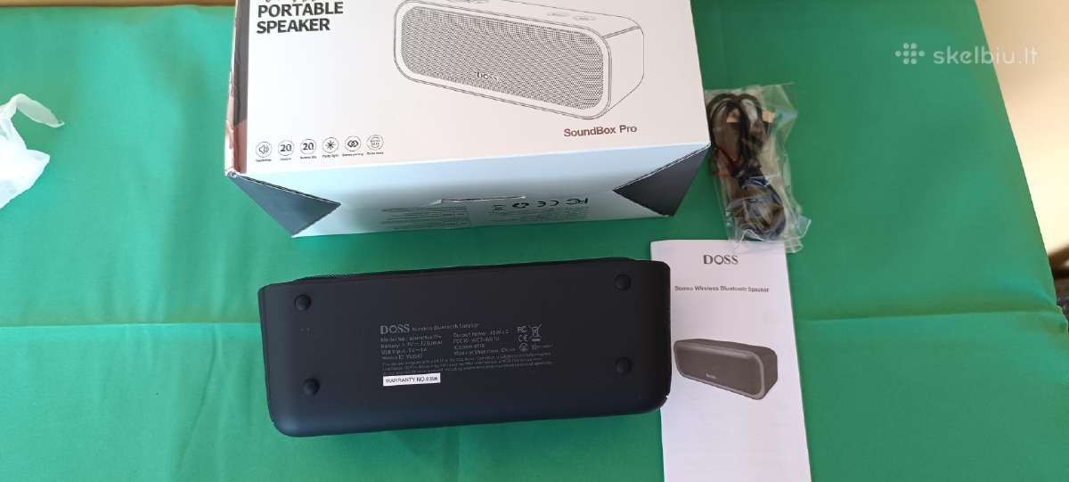 Bluetooth kolonėlė Doss Soundbox Pro (20w) - nuotraukos Nr. 3