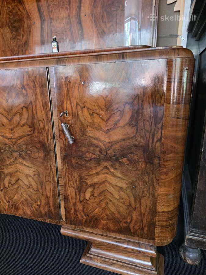 Lietuviškas tarpukario Art Deco bufetas - nuotraukos Nr. 4