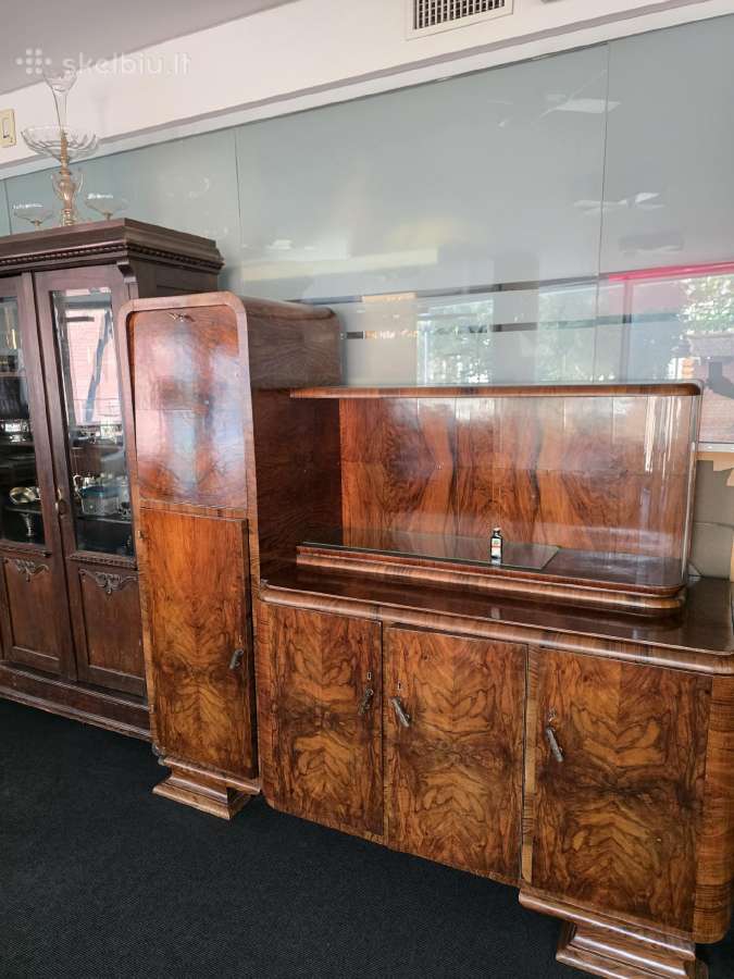 Lietuviškas tarpukario Art Deco bufetas - nuotraukos Nr. 6