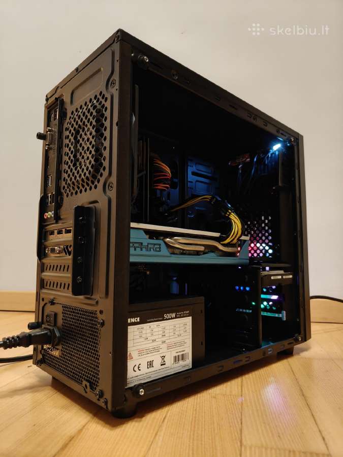 Kompiuteris Rx 580 8gb, Intel i5 8500 - nuotraukos Nr. 2