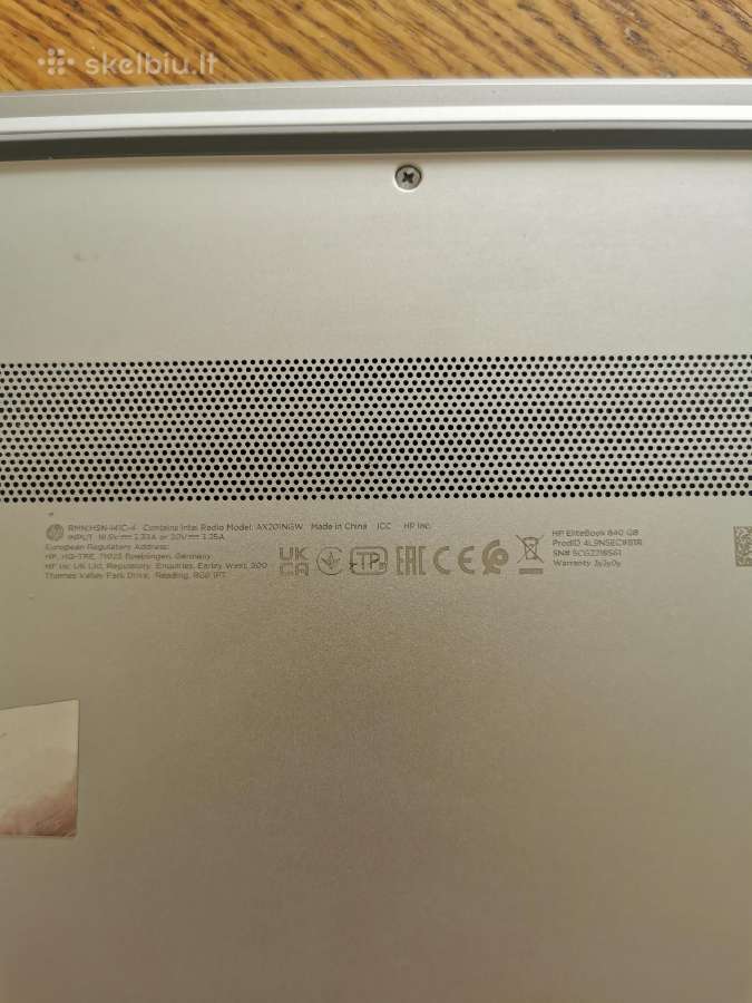 Hp Elitebook 840gb, intel Core vpro i5 - nuotraukos Nr. 4