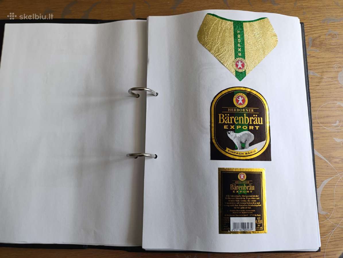 Voketijos alaus etiketes. - nuotraukos Nr. 14