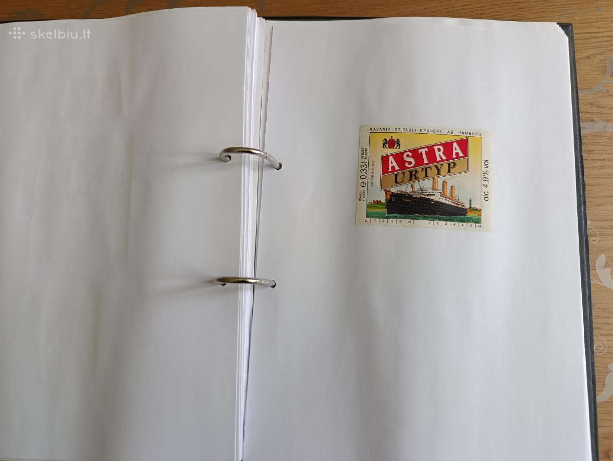 Voketijos alaus etiketes. - nuotraukos Nr. 15