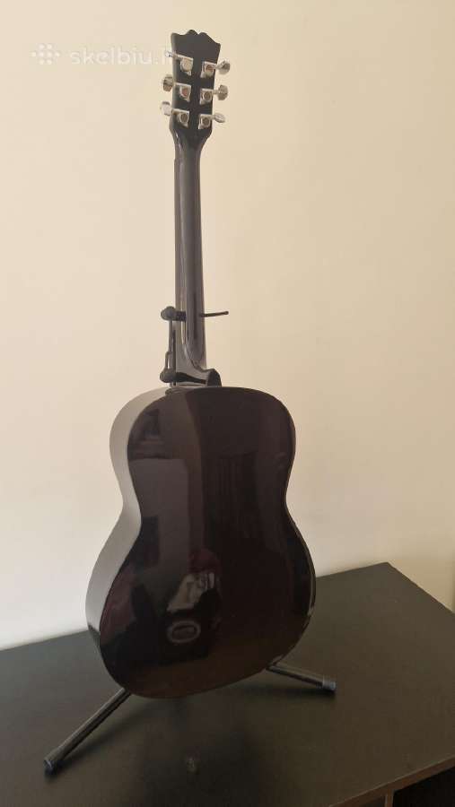 Akustinė gitara „Golden Star“ su stovu - nuotraukos Nr. 3