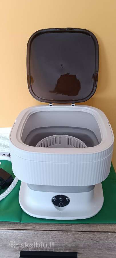 Mini skalbimo mašina su Uv sterilizacija 10l - nuotraukos Nr. 3