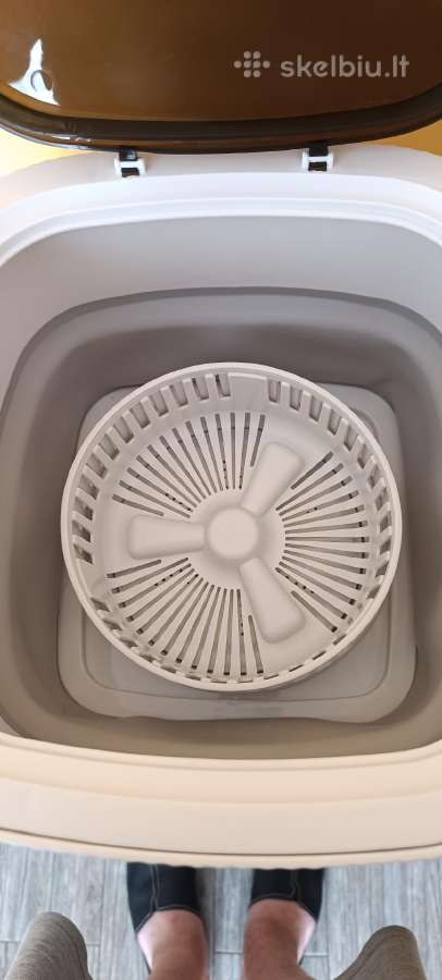 Mini skalbimo mašina su Uv sterilizacija 10l - nuotraukos Nr. 4