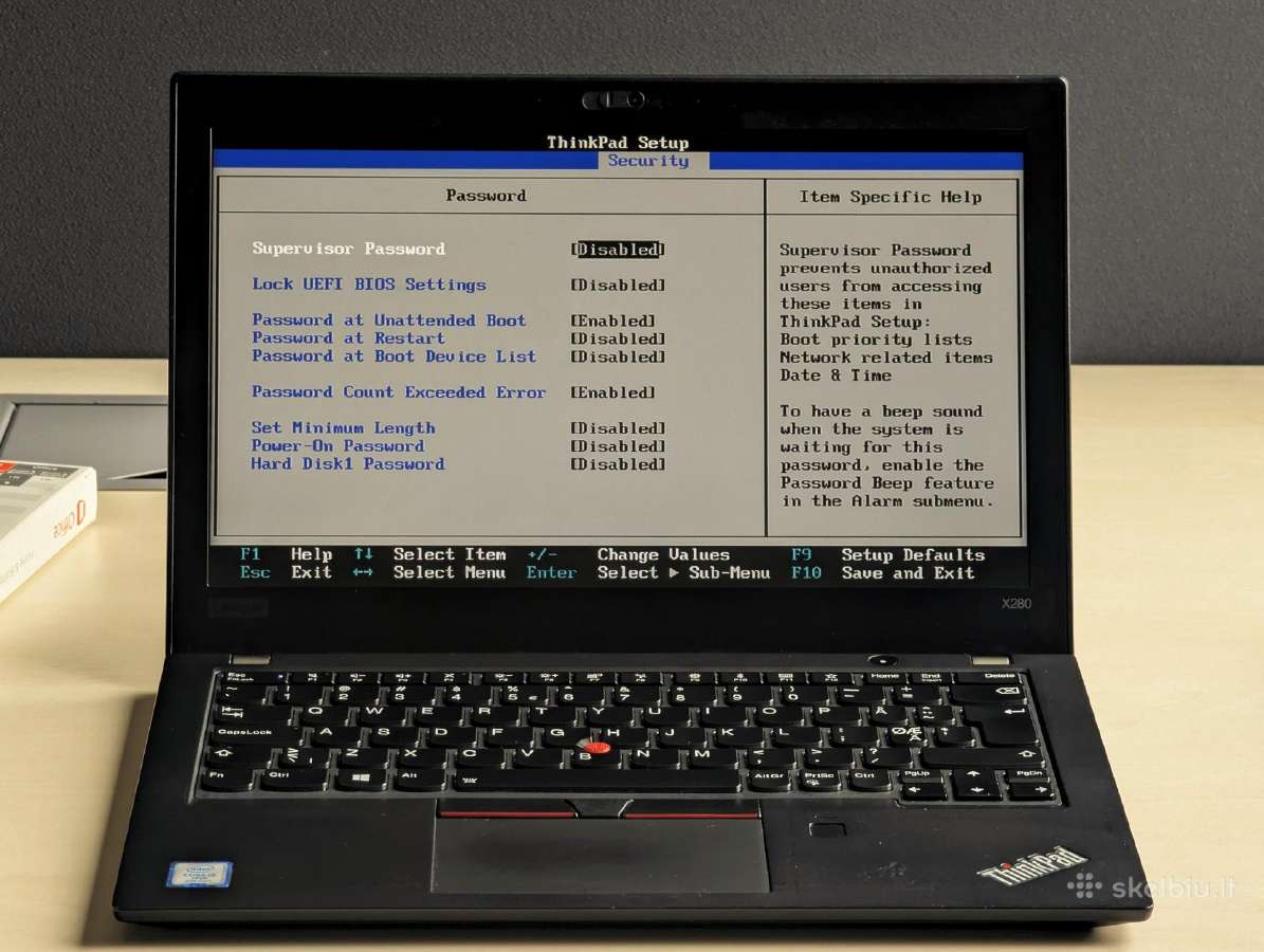 Thinkpad X280 - nuotraukos Nr. 9