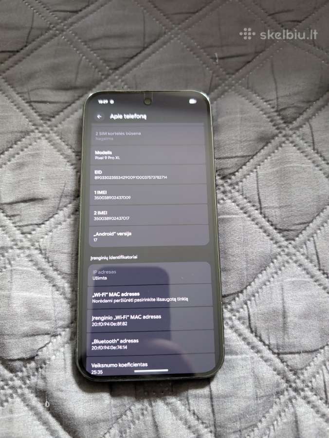 Google pixel 9 pro XL 512gb - nuotraukos Nr. 3