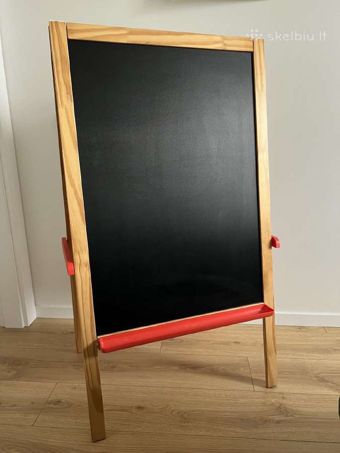 Ikea Mala dvipusė vaikiška piešimo lenta-molberta - nuotraukos Nr. 4