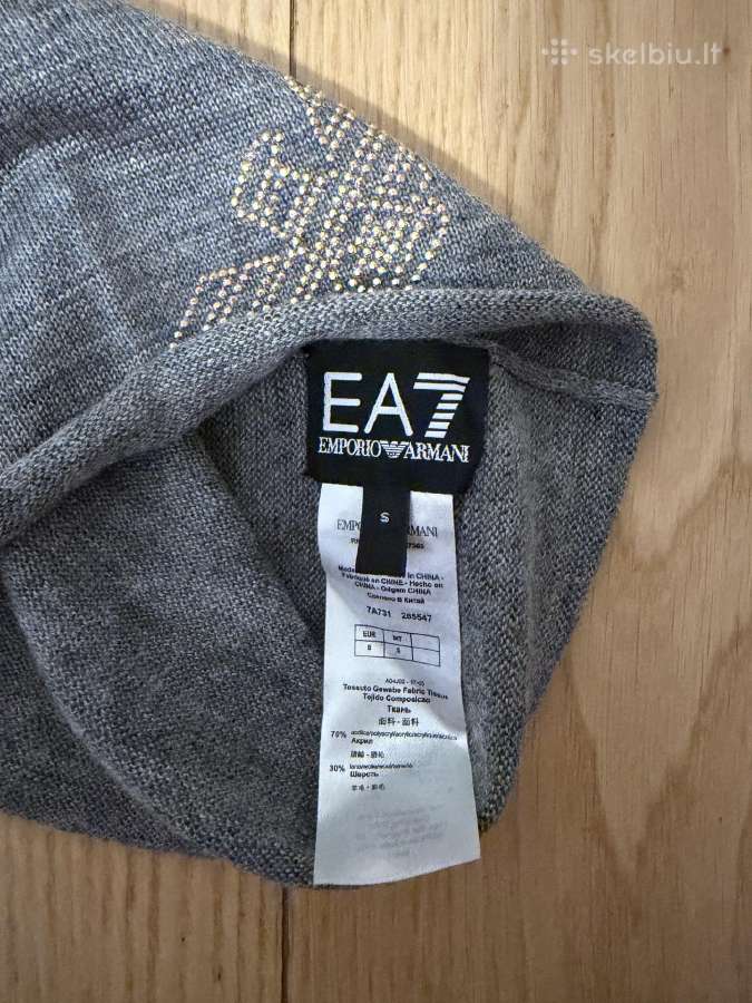 Originali Emporio Armani pilka kepurė - nuotraukos Nr. 3