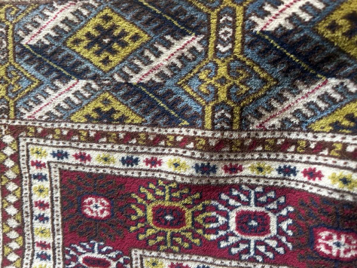 Įspūdingas retų spalvų Bukhara kilimas - nuotraukos Nr. 5