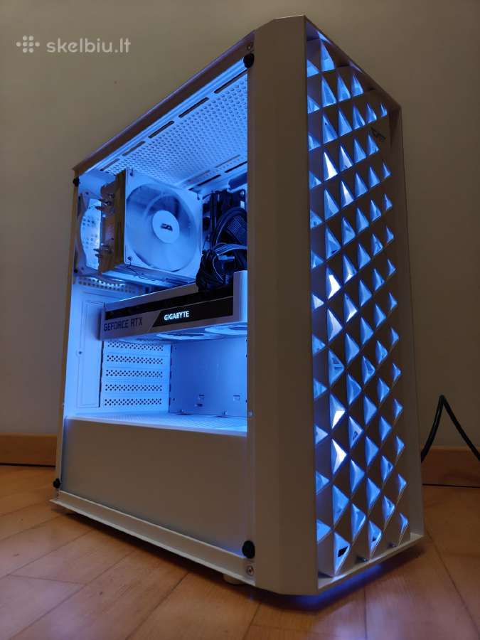 Gaming Pc Rtx 3070, Intel i7-8700k, m.2 nvme 512gb - nuotraukos Nr. 2