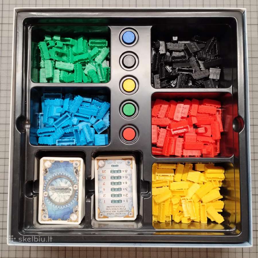 Stalo žaidimas "Ticket to Ride" - nuotraukos Nr. 3