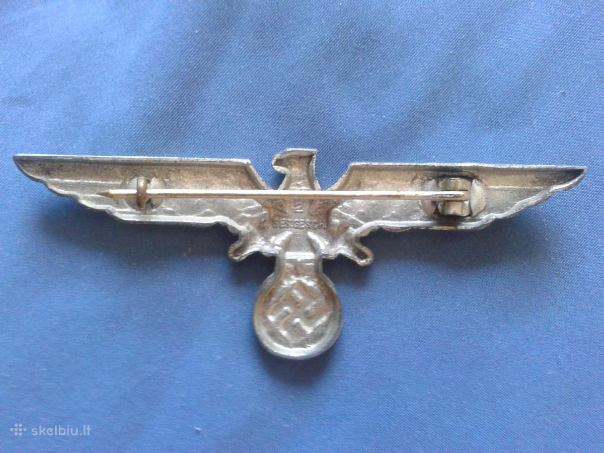 Vokiškas Veteranų sąjungos uniformos erelis - nuotraukos Nr. 4