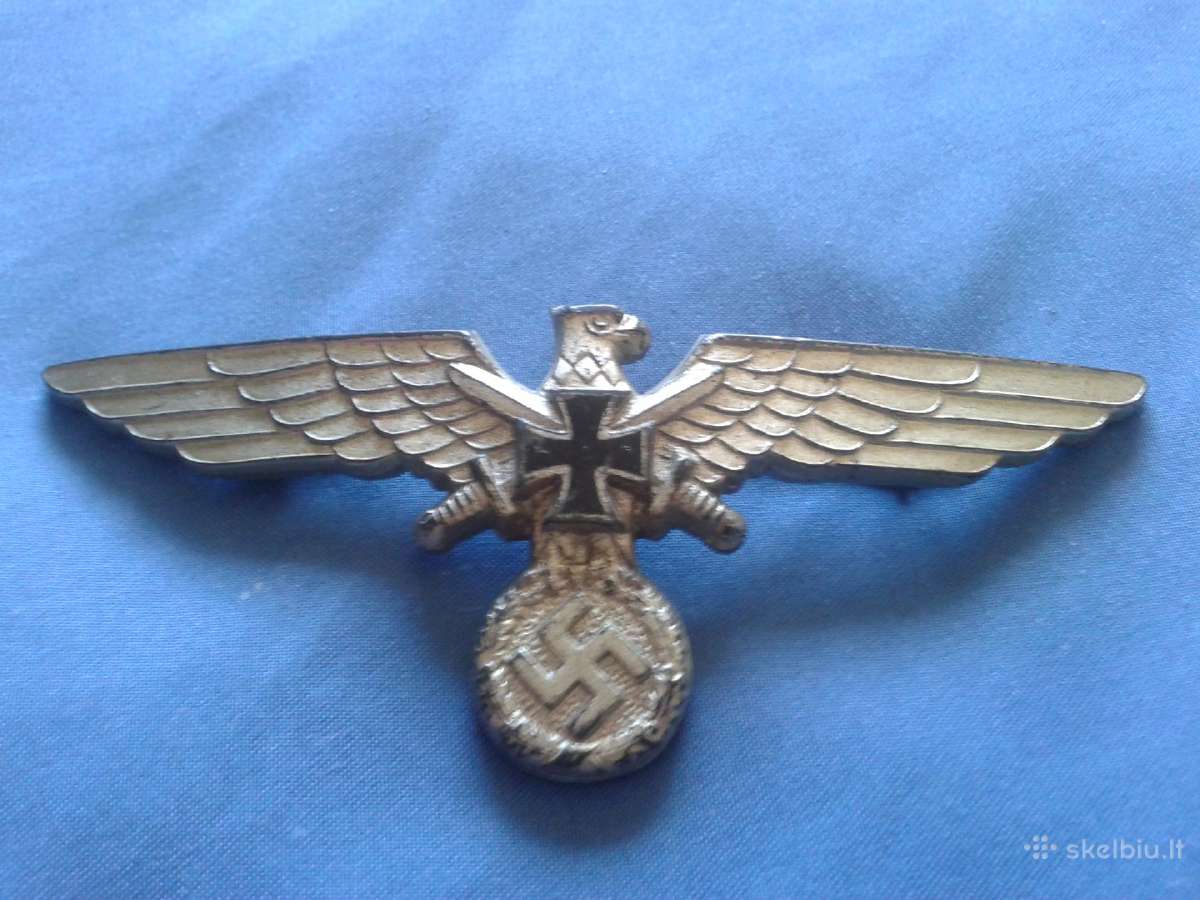 Vokiškas Veteranų sąjungos uniformos erelis - nuotraukos Nr. 5