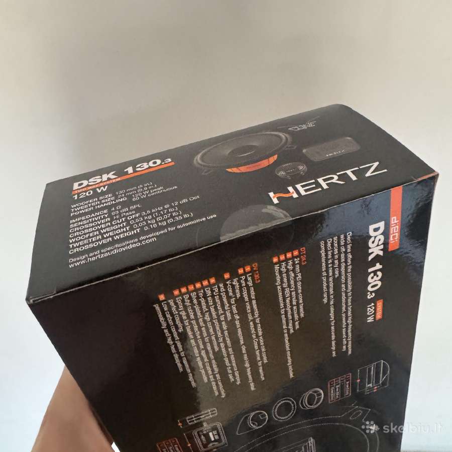 Hertz Dieci Dsk 130 garsiakalbų komplektas - nuotraukos Nr. 3