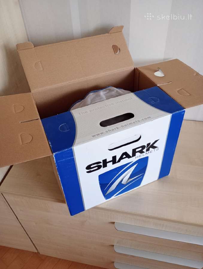 Shark D-skwal šalmas M dydis - nuotraukos Nr. 7