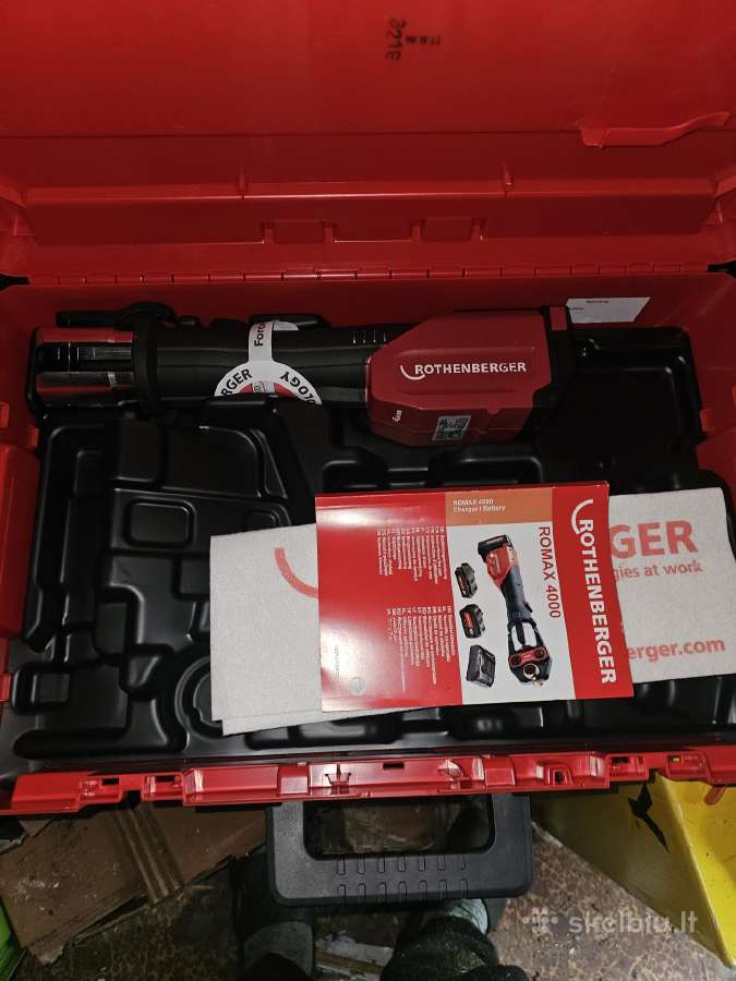 Rothenberg Romax 4000 Vamzdžių Presas - nuotraukos Nr. 2