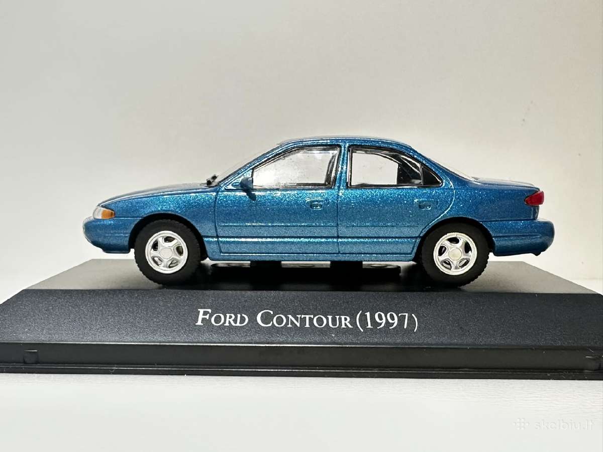 Ford Contour 1997 mėlyna 1:43 Edicola - nuotraukos Nr. 4