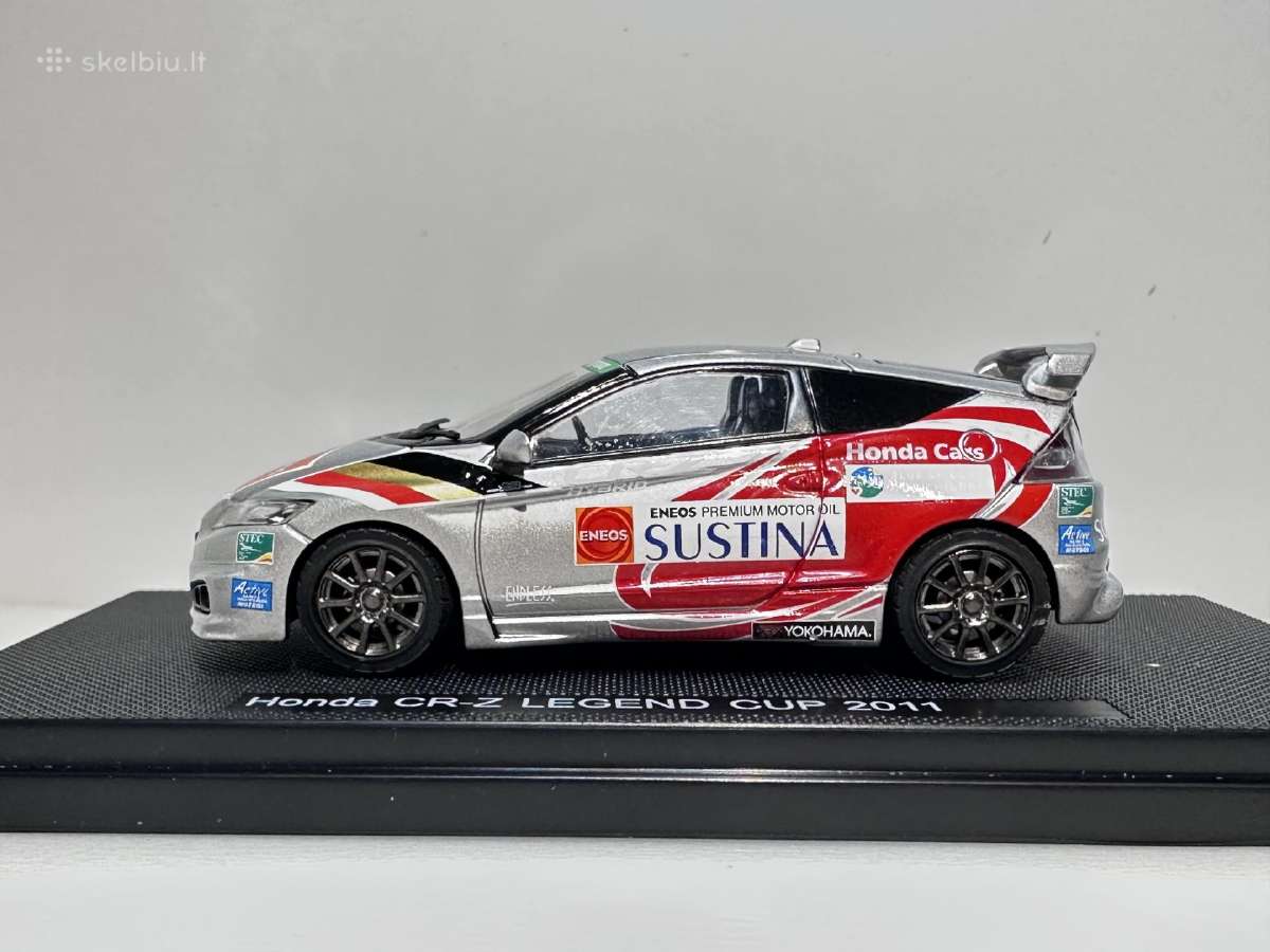 Honda Cr-z Legend Cup 2011 sidabro 1:43 Ebbro - nuotraukos Nr. 4