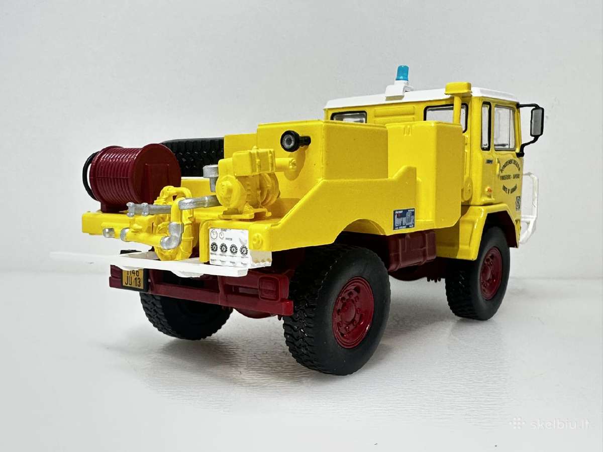 Iveco Unic 75pc Antincendio 1975 geltona/balt 1:43 - nuotraukos Nr. 5