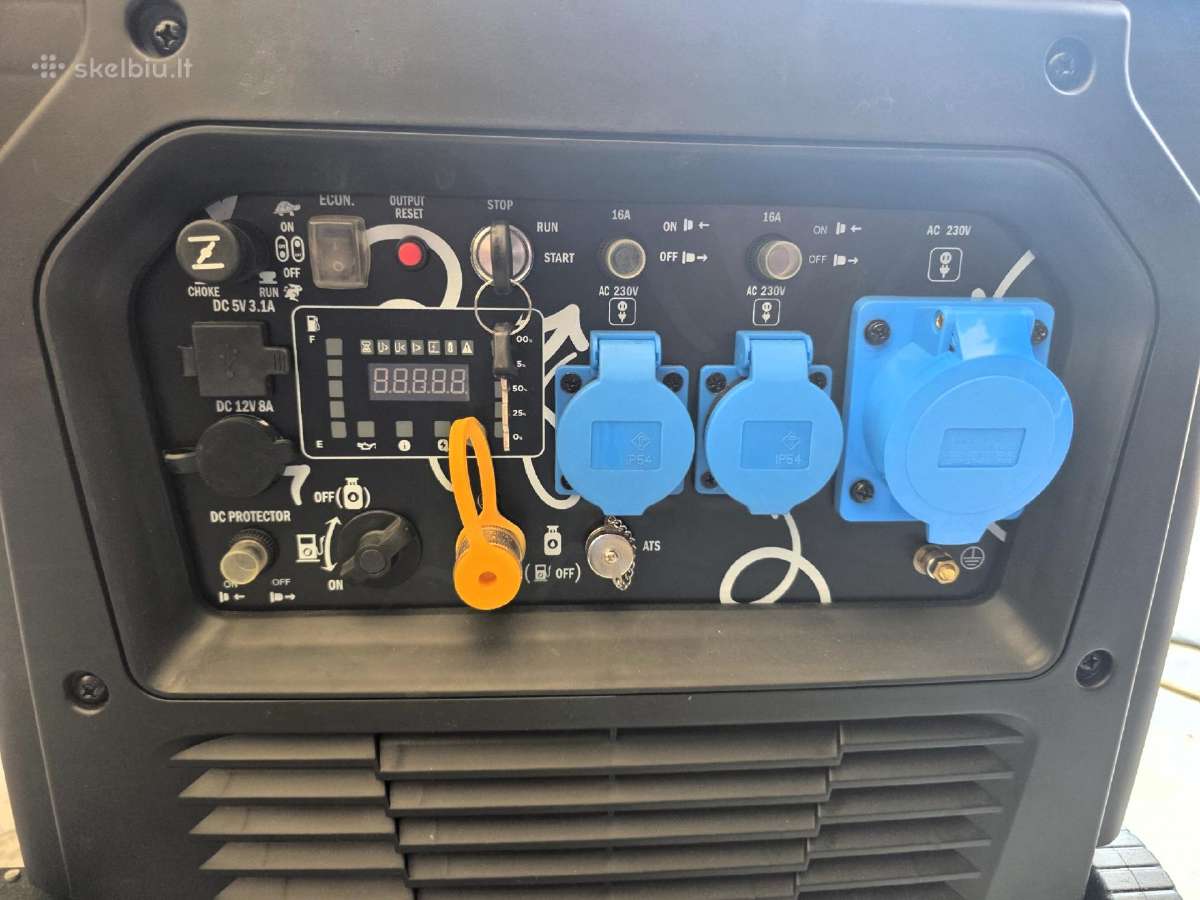 Inverterinis generatorius 7.5kw Itc Power Gg75eidf - nuotraukos Nr. 3