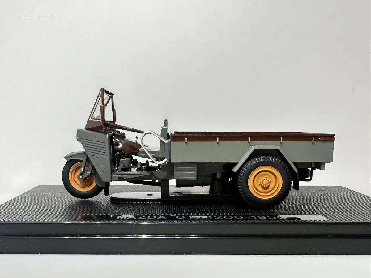 Mazda Ct/1200 1950 triratis pilka/vyšninė 1:43 Ebb - nuotraukos Nr. 4