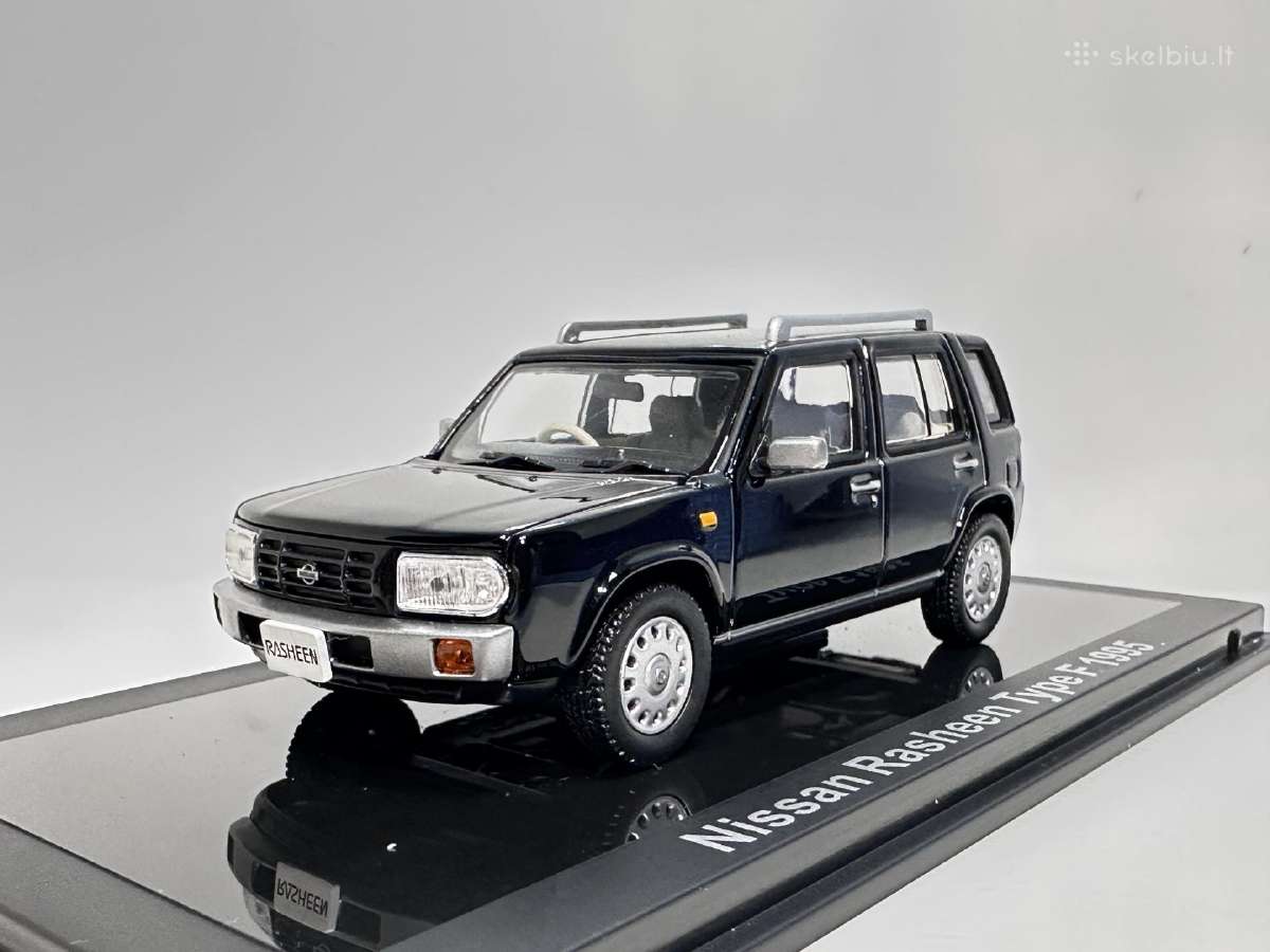 Nissan Rasheen Type F 1995 juoda 1:43 Norev - nuotraukos Nr. 3