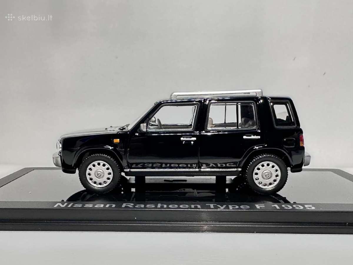 Nissan Rasheen Type F 1995 juoda 1:43 Norev - nuotraukos Nr. 4