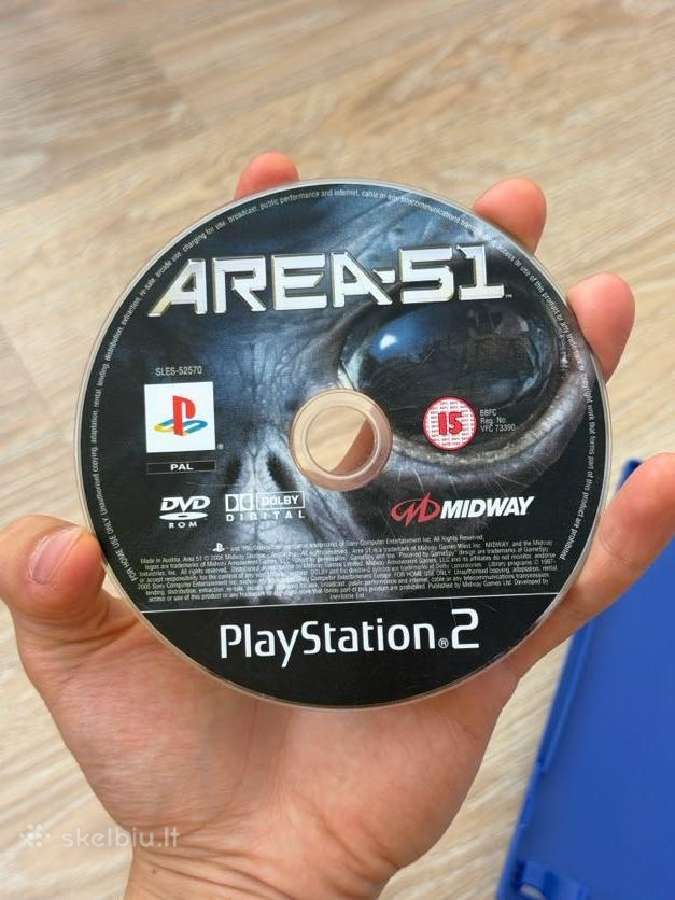 Area 51 Ps2 žaidimas - nuotraukos Nr. 5