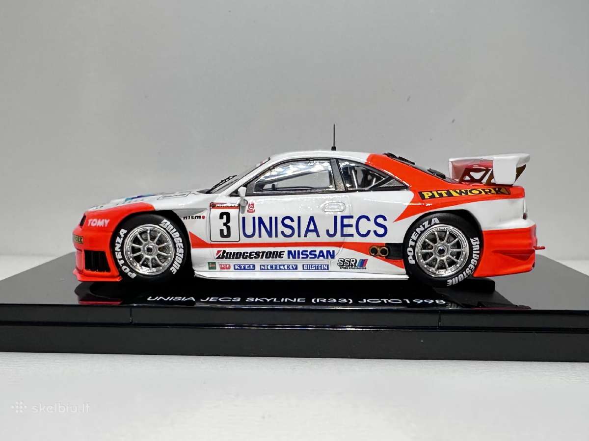 Nissan Skyline R33 #3 Jgtc 1998 1:43 Ebbro - nuotraukos Nr. 4