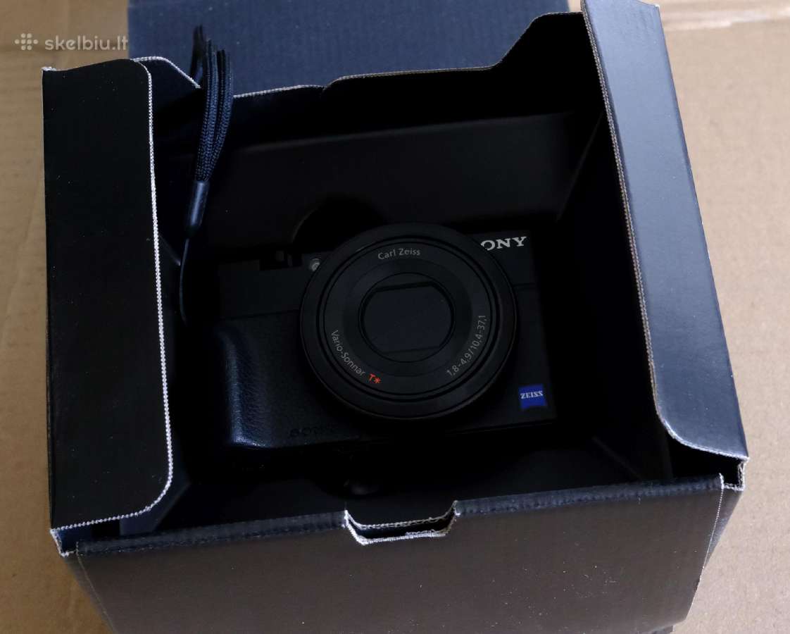 Sony Rx100 puikios būklės 28-100mm 20mpix - nuotraukos Nr. 7