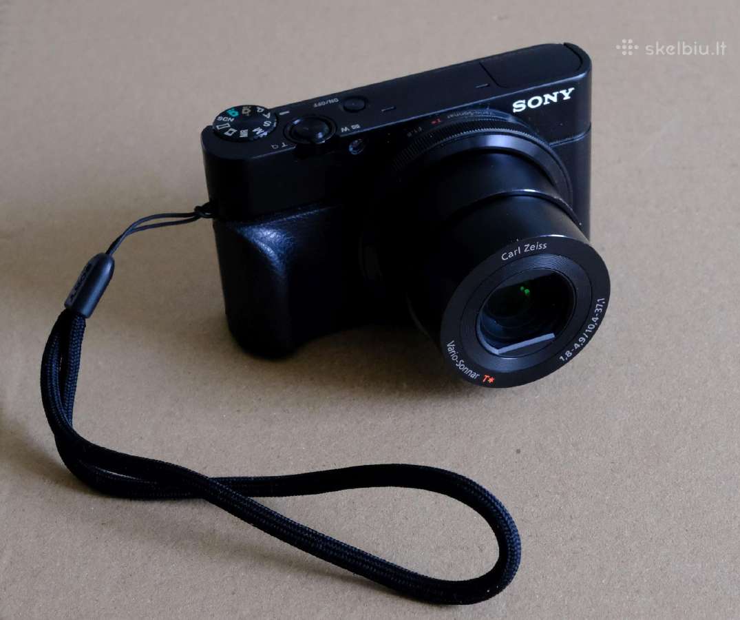 Sony Rx100 puikios būklės 28-100mm 20mpix - nuotraukos Nr. 3