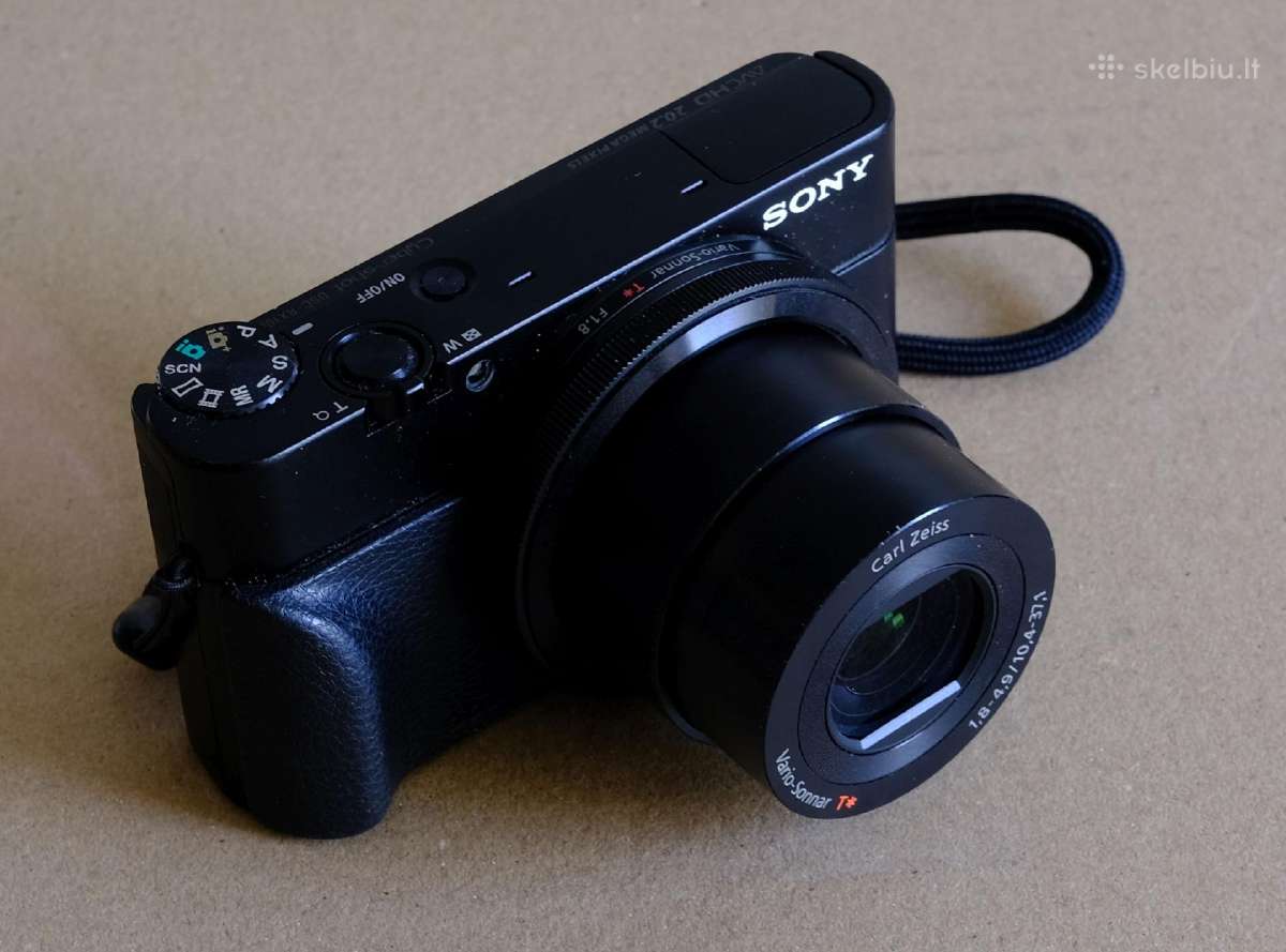 Sony Rx100 puikios būklės 28-100mm 20mpix - nuotraukos Nr. 2