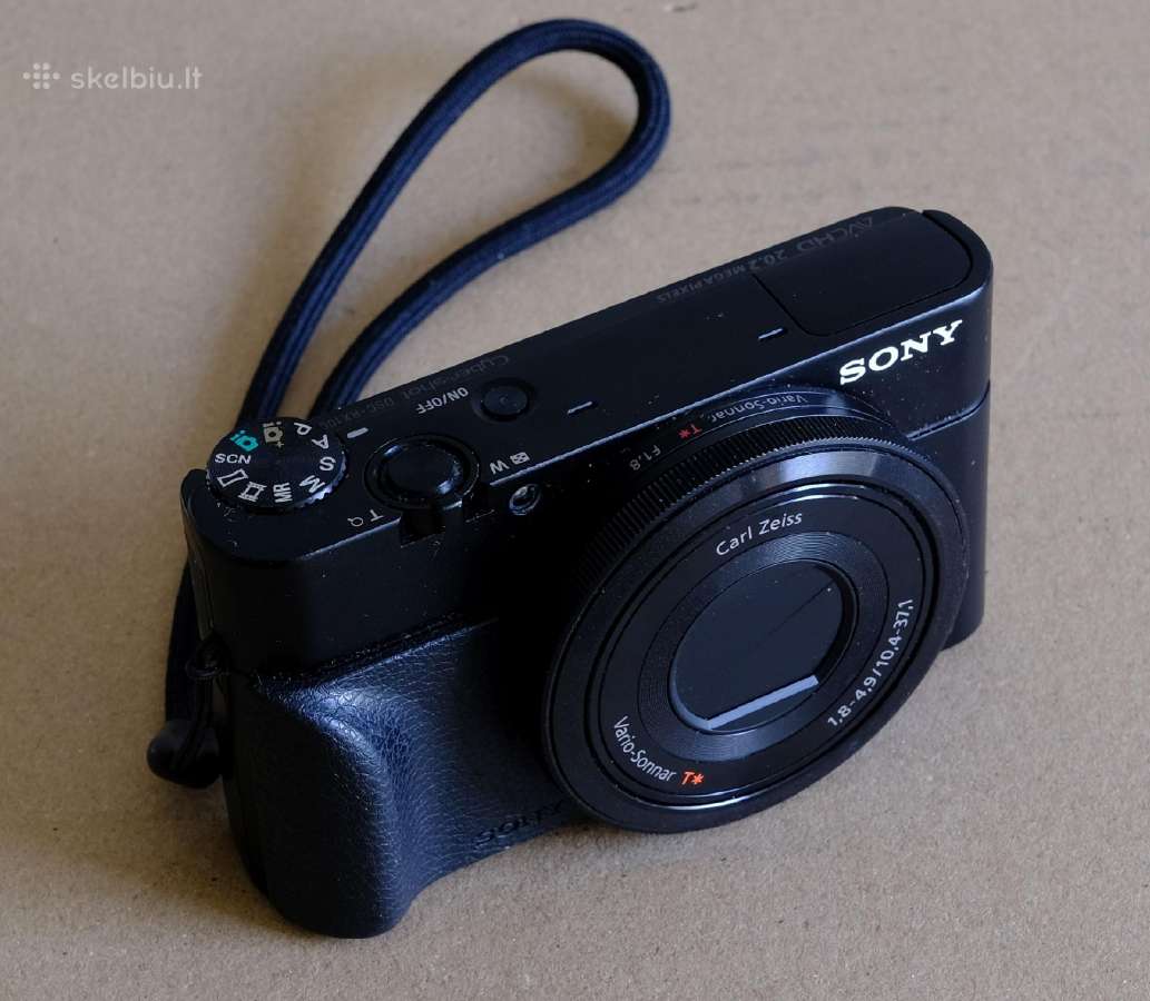 Sony Rx100 puikios būklės 28-100mm 20mpix - nuotraukos Nr. 12