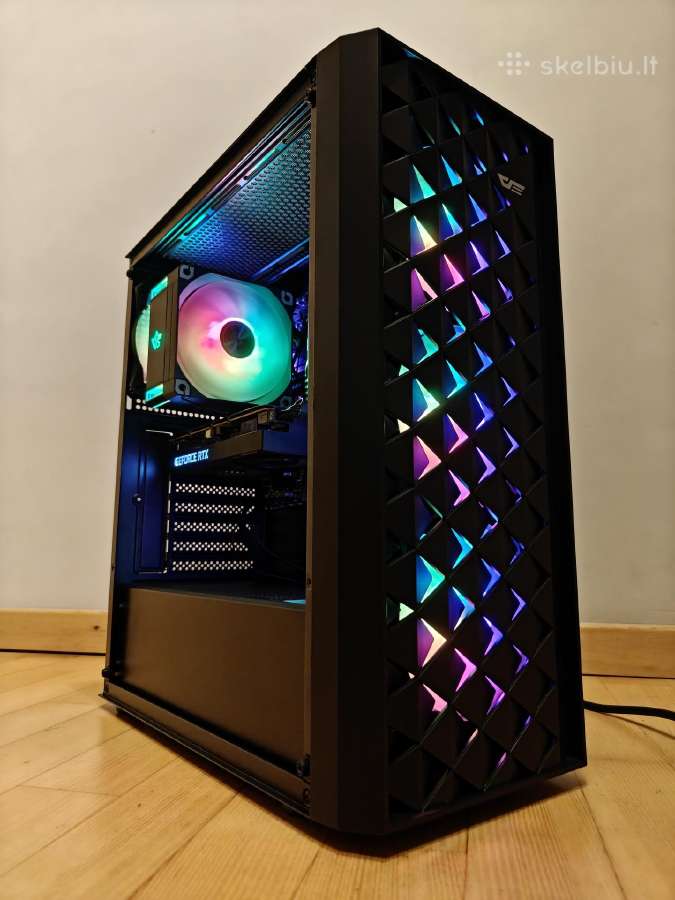 Pc Rtx 3060ti, Intel I5-8600k, m.2 nvme 512gb - nuotraukos Nr. 2