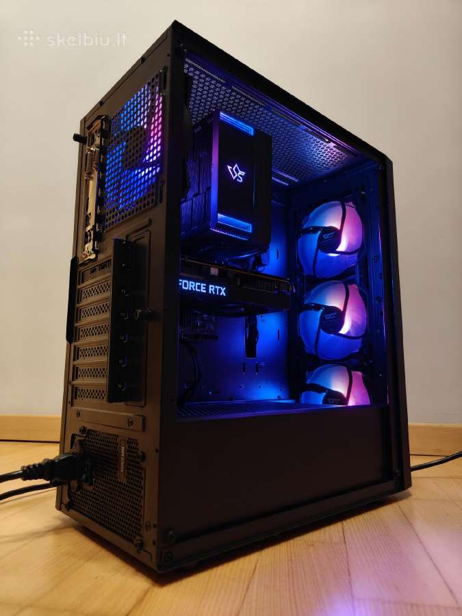 Pc Rtx 3060ti, Intel I5-8600k, m.2 nvme 512gb - nuotraukos Nr. 3