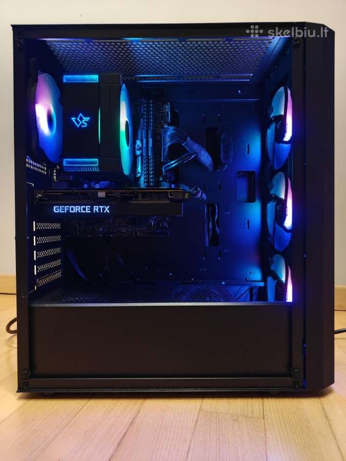 Pc Rtx 3060ti, Intel I5-8600k, m.2 nvme 512gb - nuotraukos Nr. 4
