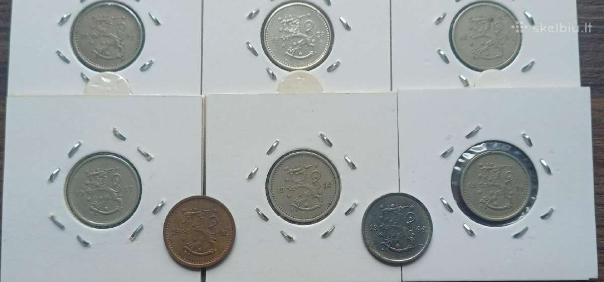 50 pennia nuo 1921 Suomija - nuotraukos Nr. 3