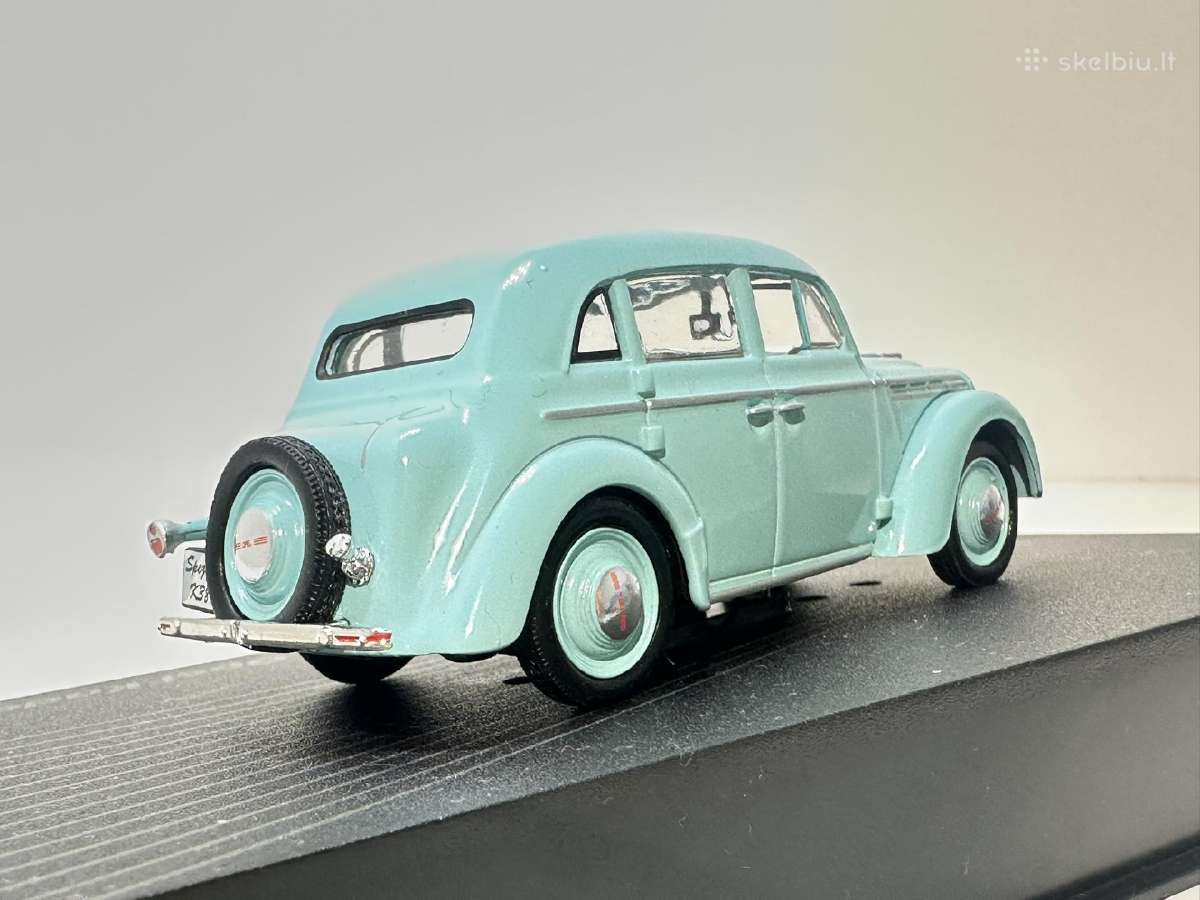 Opel Kadett K38 1937-1940 žydra 1:43 Eaglemoss - nuotraukos Nr. 5
