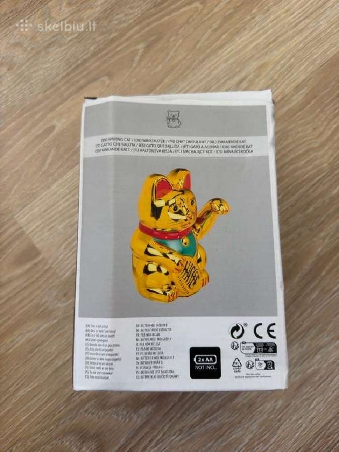 Japoniškas auksinis mojuojantis katinas - nuotraukos Nr. 9
