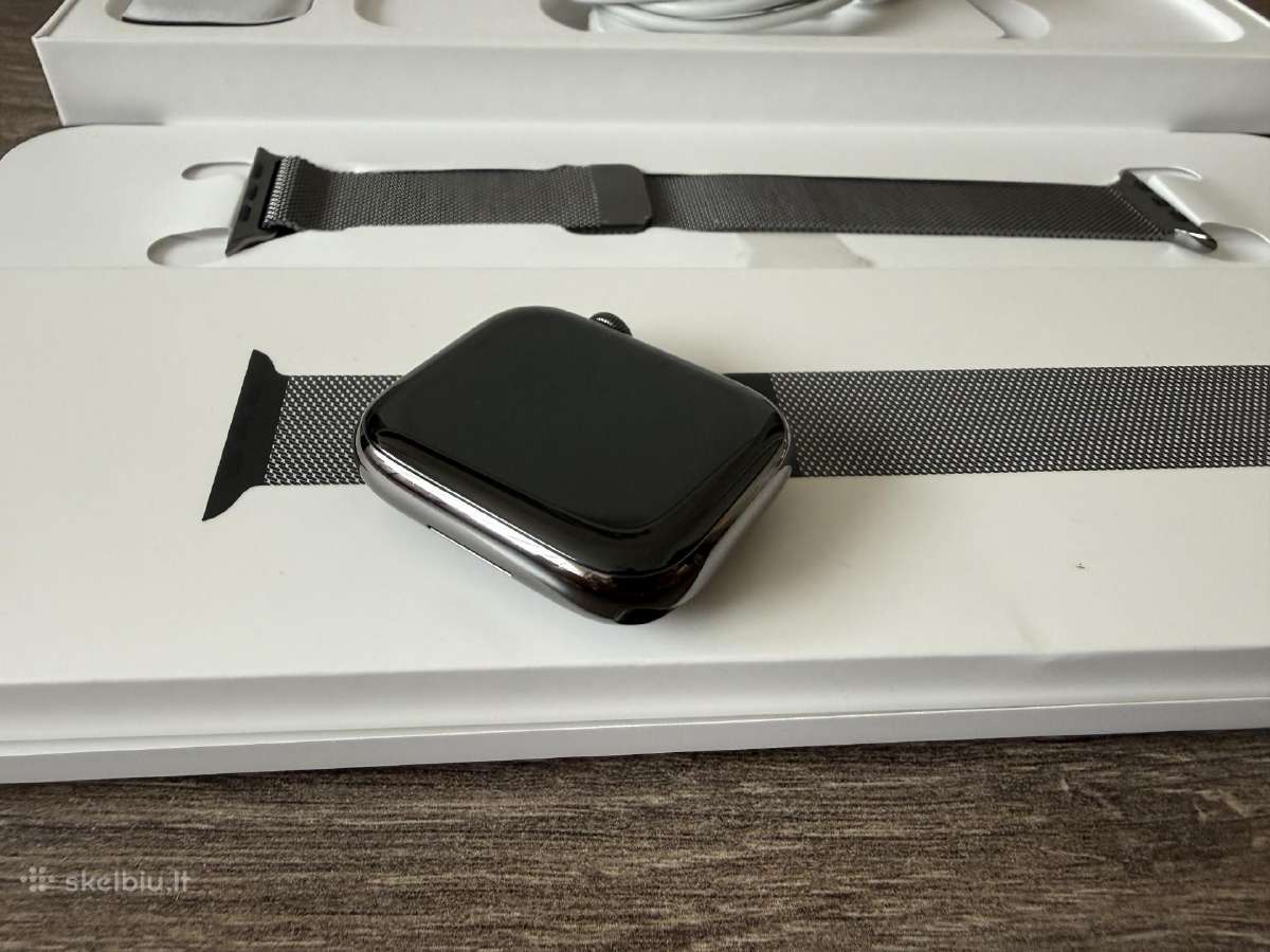 Apple watch plienas + Milanese loop - nuotraukos Nr. 2