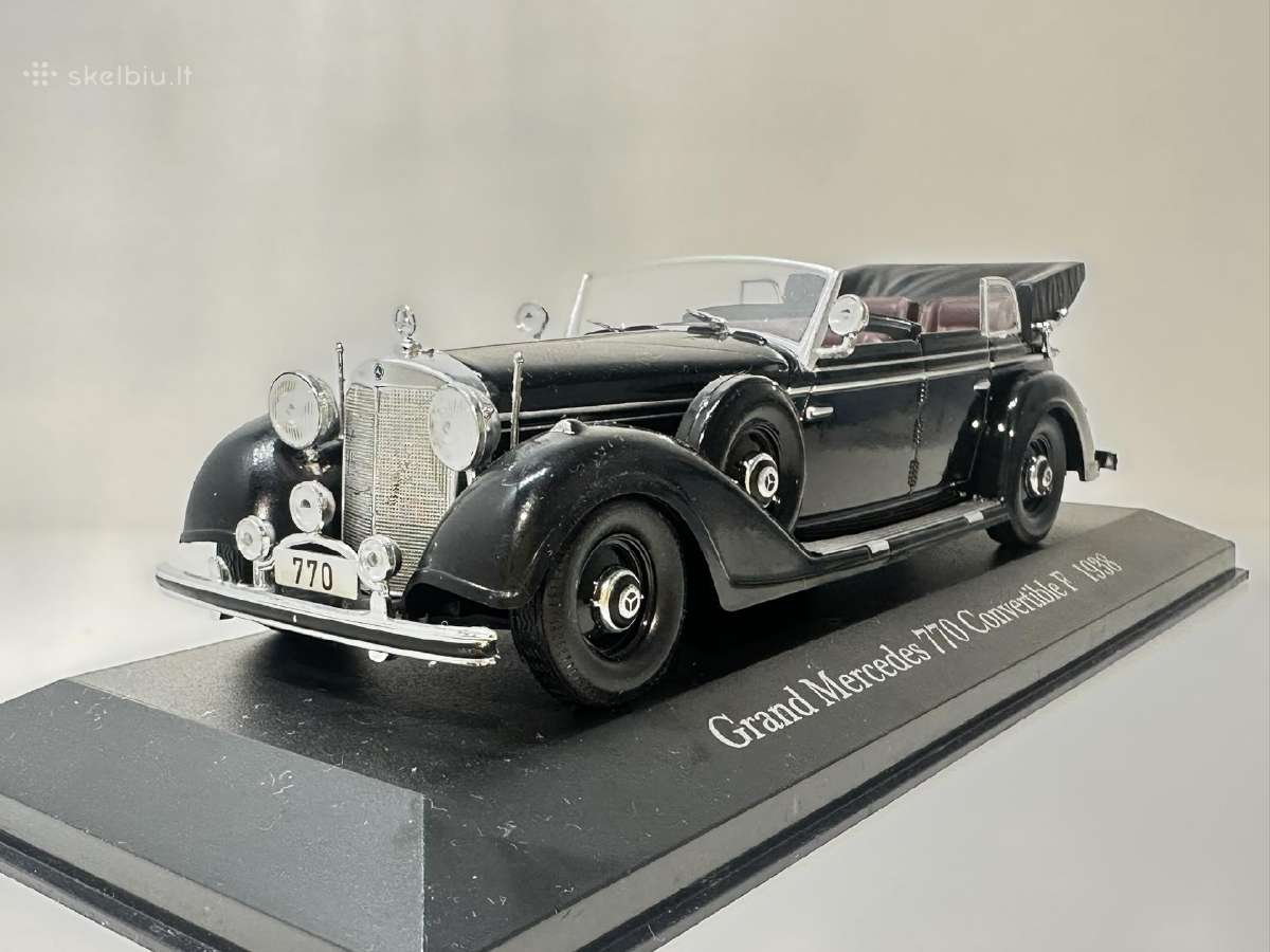 Mercedes-benz 770 Convertible F Grand 1938 1:43 - nuotraukos Nr. 3