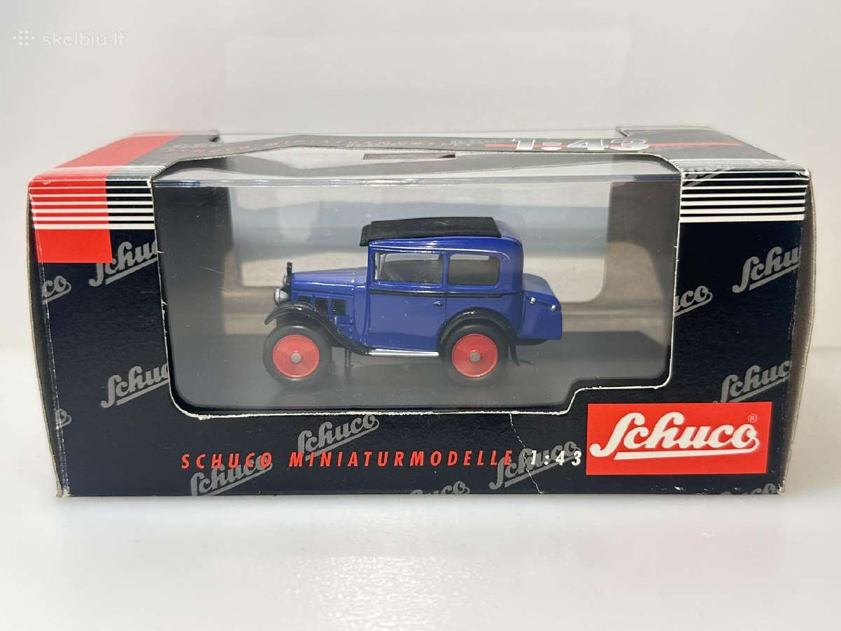 Bmw Dixi 3/15 1929-1932 mėlyna/juoda/raudona 1:43 - nuotraukos Nr. 2